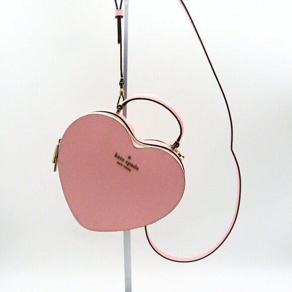 kate spade Handbags - 💖 Kate Spade New York Love Shack Heart Crossbody – Pink Saffiano Leather 💖